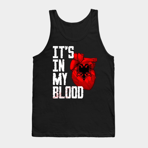 Albania is in my blood Tank Top by IMITENE